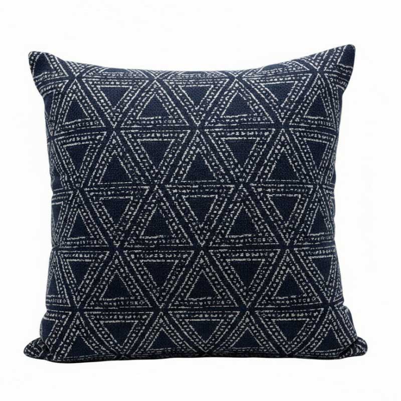 Stippled Triangle | Cushion Cover Midnight